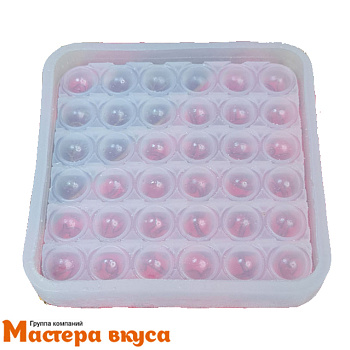 Форма для шоколада силиконовая, плитка ПОП-ИТ квадрат, 11,5*11,5*1,5 см