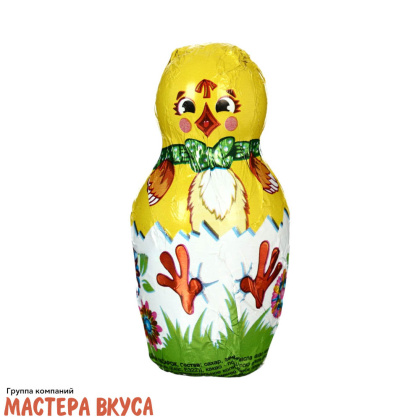 Декор из шоколадной глазури "Забавный цыпленок" ~7,5см 