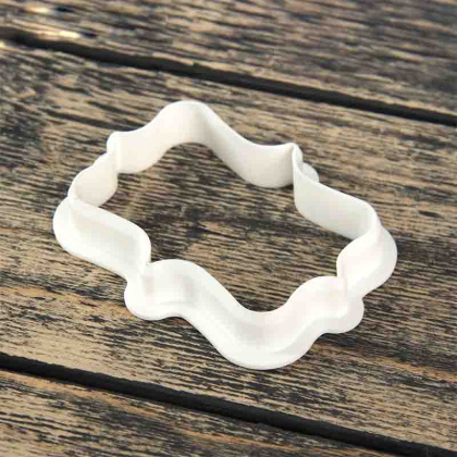 Набор вырубок пластик РАМКИ, (набор 4 шт), max~9*7 см