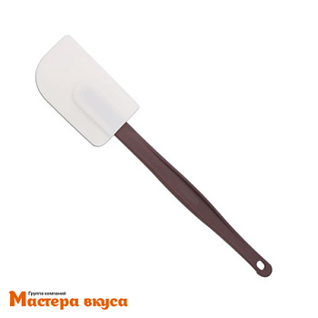 Лопатка силиконовая с пластиковой ручкой, 25 см, термостойкая Cutlery-Pro