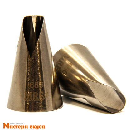 Насадка стальная КОНУС СЕНТ-ОНОРЕ, d-29 мм, h-48 мм,  №686