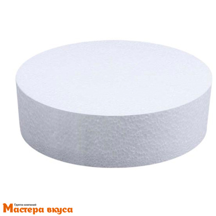 Форма муляжная для торта кругл. d 24 см h 10 см (Фальш-ярус) пенопласт 