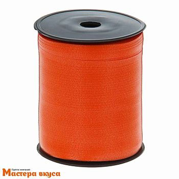Лента декоративная, ОРАНЖЕВАЯ, 5 мм, (катушка ~500м)