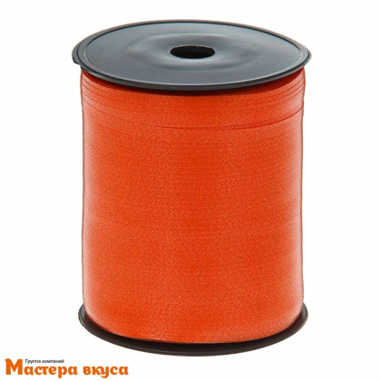 Лента декоративная, ОРАНЖЕВАЯ, 5 мм, (катушка ~500м)