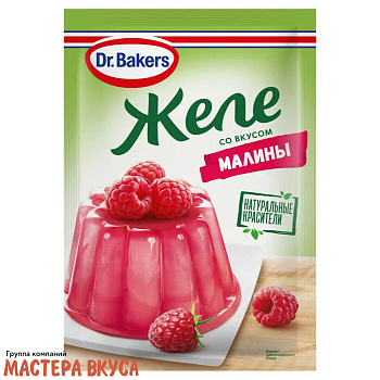 Желе "Dr.Bakers" с ароматом Малины, 45 г
