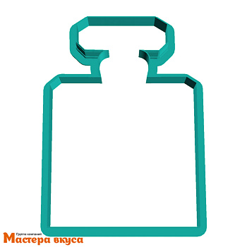 Вырубка пластик ДУХИ CHANEL, 9 см