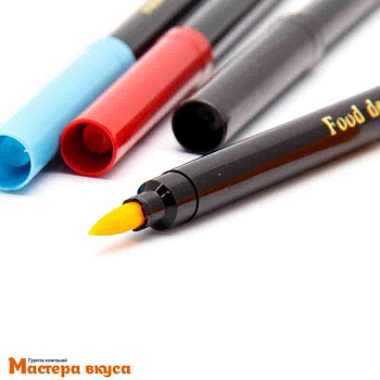 Набор пищевых маркеров (фломастеры), 4 цвета