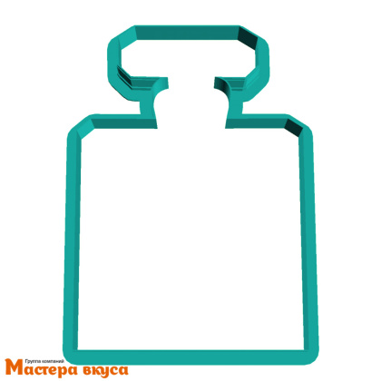 Вырубка пластик ДУХИ CHANEL, 9 см