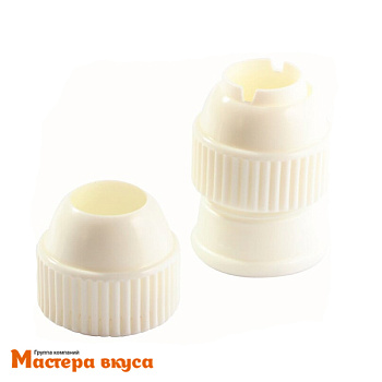 Адаптер-переходник для насадок d-2 см D-3,9 см, h-5,6 см, средний 2 части, Корея