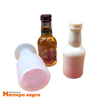 Молд силиконовый  3D БУТЫЛКА ВИСКИ Chivas Regal, изд 10*4,1см (шоколад~105гр)