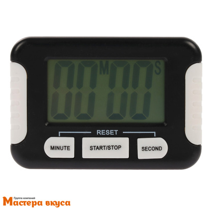 Таймер электронный, с подсветкой, LuazON LC107, черный, 8*5,5*2 см