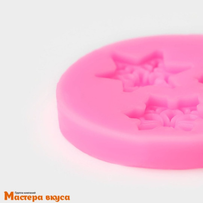 Молд силиконовый МЕТЕЛИЦА 3в1, 5,5*5,5 см