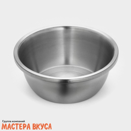 Миска кухонная из нержавеющей стали 3,2 л, d-24 см