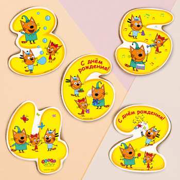 Фотопечать Три кота, для пряников, № 81