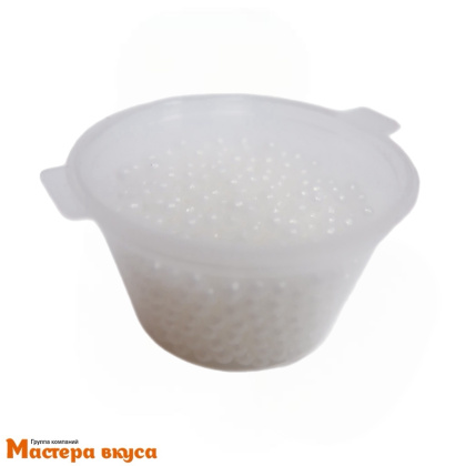 Посыпка Шарики сахарные Жемчуг БЕЛЫЙ перламутр (2мм), 25гр 