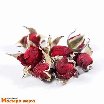 Цветы Розы алой (бутоны сушеные целые), 20 гр