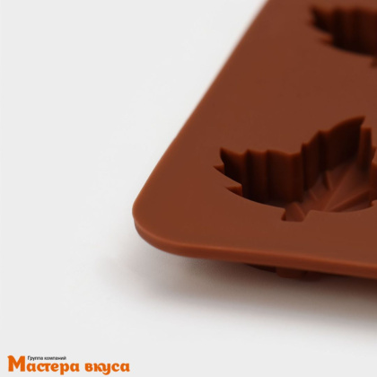 Форма для шоколада силиконовая  КЛЕНОВЫЙ СИРОП, (18 ячеек) 19,5*17,1см