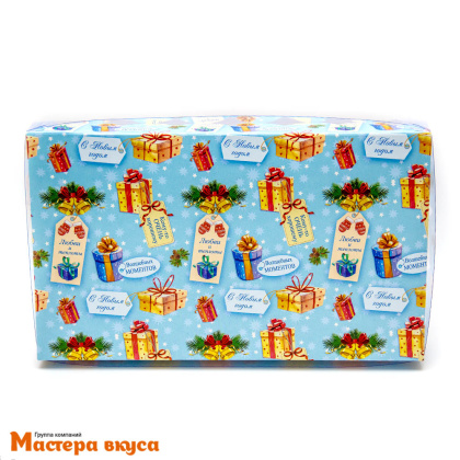 Упаковка для пряников и печенья с прозр. крышкой 250*150*35 мм  (Кому-то очень хорошему) (2-д)