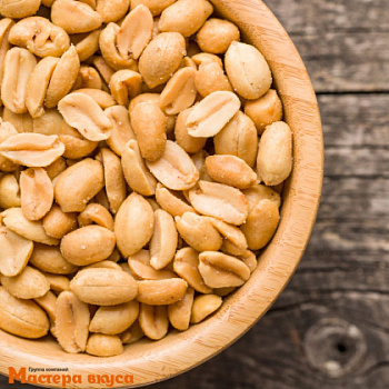 Арахис бланшированный 38/42 (Китай) крупный, сырой, не соленый (мешок 25 кг, фасовка от 1 кг)