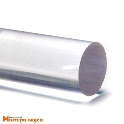 Скалка для мастики 20 см гладкая (акрил)