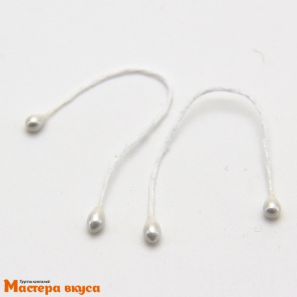 Цветочные тычинки БЕЛЫЕ, мелкие (пучок 130 шт)