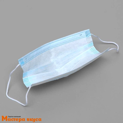 Маска гигиеническая трехслойная
