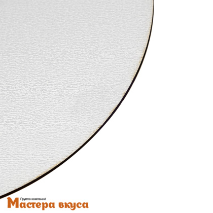 Подложка деревянная 3мм D16см ламинированная