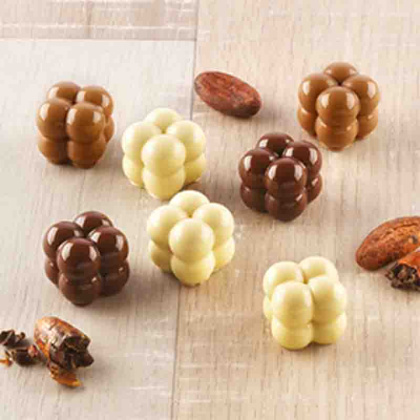 Форма для шоколада силиконовая Silikomart (изи-шок) Шоколадная игра, Силикомарт (Италия)