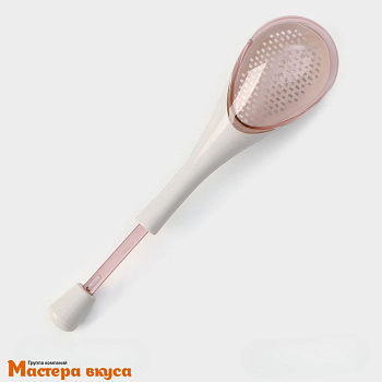 Диспенсер для опудривания сахарной пудрой и какао, пластик 19,5*4,5 см