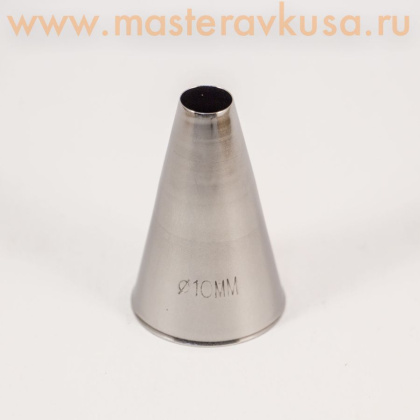 Насадка стальная РОВНАЯ ТРУБОЧКА, d-10 мм,  (BT210)