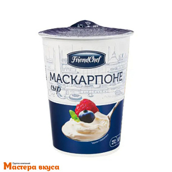 Сыр сливочный Маскарпоне 82% (FriendChef), 500 гр