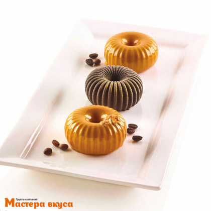 Форма силиконовая Silikomart RAGGIO MINI Мини Радиус серая, (Италия)