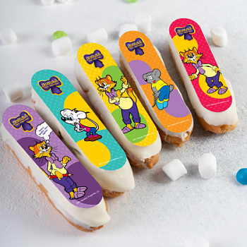 Фотопечать Новые приключения Кота Леопольда, для эклеров, №32