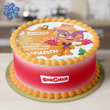 Фотопечать Фиксики, для торта, № 97