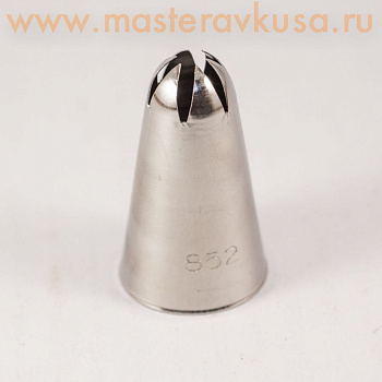 Насадка стальная ЗВЕЗДА ЗАКРЫТАЯ, 14 мм,  (BX4014) №852