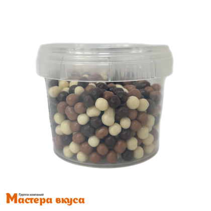 Злаки покрытые белым , молочным и темным шоколадом, Mona Lisa Callebaut (Бельгия), 50 гр