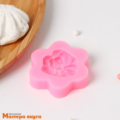 Молд силиконовый ФИАЛКА, 6*6 см