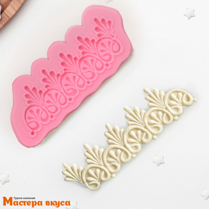 Молд силиконовый ТЕСЬМА, 17*6,5*0,5 см