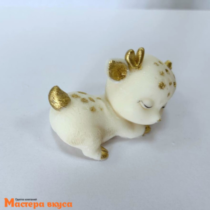 Фигурка из шок. глазури "Оленёнок", h ~ 7 см ++
