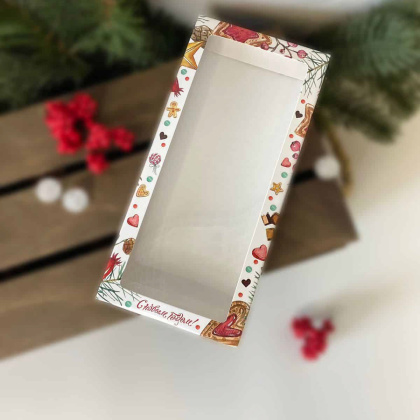 Упаковка для шоколадной плитки 171*80*14 мм  (Умка) 