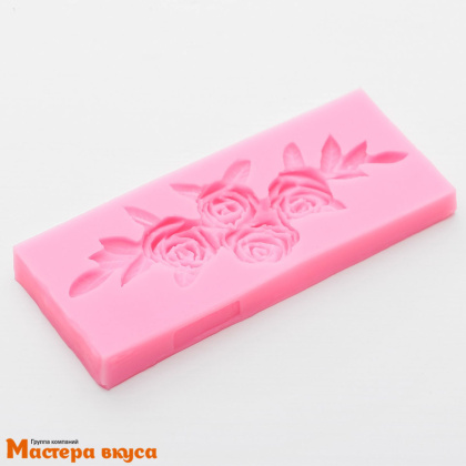 Молд силиконовый РОЗАН ЖЕЛАНИЕ, 5*11,5*1 см