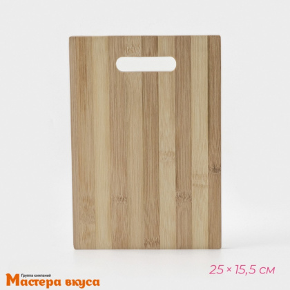 Доска разделочная "Бамбуковый лес", бамбук, 25*15,5 см 