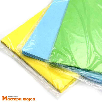 Вафельная бумага ЖЕЛТАЯ тонкая (0,30мм) А4