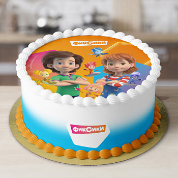 Фотопечать Фиксики, для торта, № 187