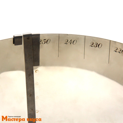 Форма раздвижная КОЛЬЦО, Н-20см, D~14-25см (нерж.сталь) ВЕНТСАР