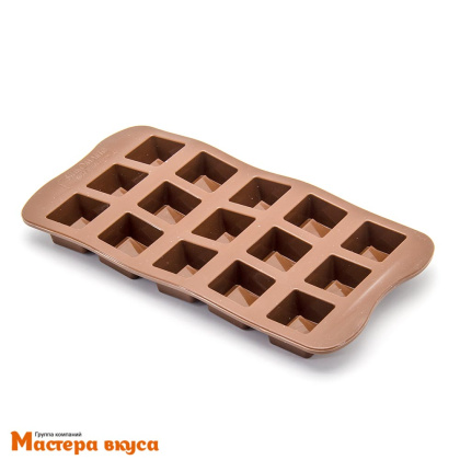 Форма для шоколада силиконовая Silikomart (изи-шок) CUBO (куб), Силикомарт (Италия)