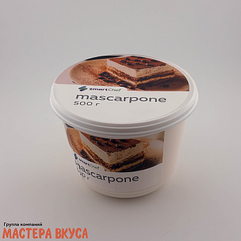 Сыр сливочный Маскарпоне 80% (SmartChef), 500 гр 