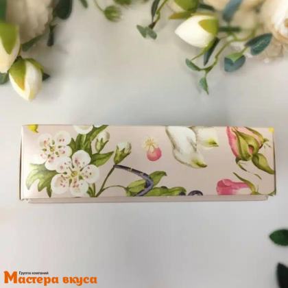 Упаковка для конфет  4 шт с окном (крышка/дно) 126*126*35мм (Флористика)