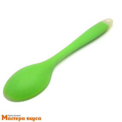 Ложка кулинарная силиконовая 27 см, жаростойкая