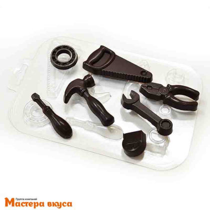 Форма для шоколада пластиковая ИНСТРУМЕНТЫ